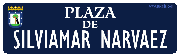 cartel_de_plaza-de-silviamar narvaez_en_madrid_antiguo